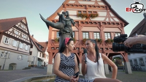 Inked deutsch housewife first time sucks dick and fucks HD