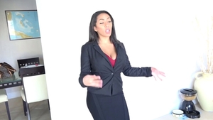 Beautiful brunette Priya Price hardcore ass fucking