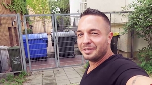 Ideal POV doggystyle outdoors
