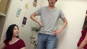 Cheating starring huge boobs japanese stepsis