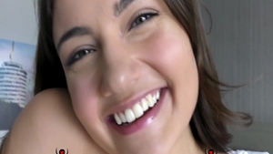 Sexy Adria Rae sucking dick pussy fuck