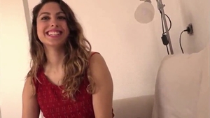 Deepthroat in the company of huge boobs teen chick