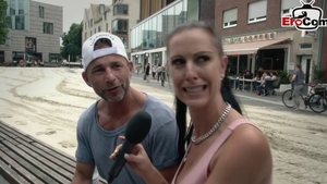 Pussy eating at the casting