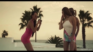 Real fucking with young