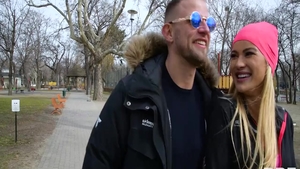 Hardcore nailing escorted by super hot blonde babe