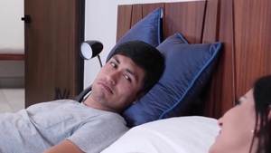 Naughty large boobs MILF drained in HD