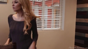 Deepthroat escorted by pretty girl Aliyah Love