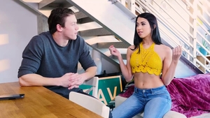 Naughty american teen chick Alex Coal rushes hard ramming HD