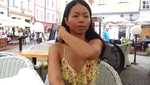 Naughty asian brunette need cock sucking HD