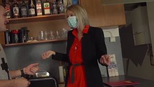 Busty Karol Lilien pussy fuck video