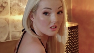 Rough nailing together with perfect british blonde