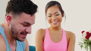 Hair pulling asian Vina Sky