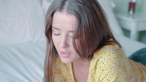 Skinny brunette raw butt fuck in HD