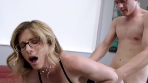 The best sex escorted by big boobs blonde hair