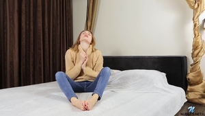 Petite russian teen chick Alice Shea goes for rough fucking HD