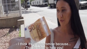 Brunette Gina Ferocious cumshot