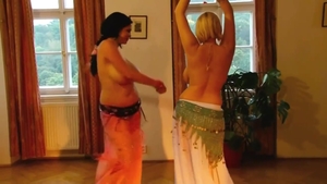 Blonde hair Sophie Mei got slammed hard