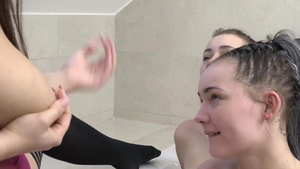 European Lady Zee is a wet twins