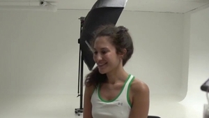 Ramming hard starring wet pussy brunette