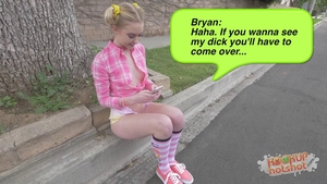 Very small tits teen chick Chloe Couture digs fingering HD