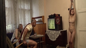 Busty babe rough butt fucking