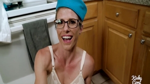 Raw plowing hard in company with Cory Chase