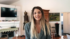 Pretty brunette has a taste for hard ramming in HD