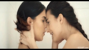 Brunette Katy Rose fingering