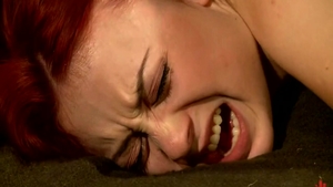 Small boobs Zoe Voss brunette playing with toys porn