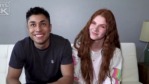 Jane Rogers sucks big cock