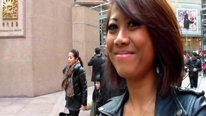 Horny asian stepmom dick sucking