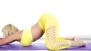 Perfect body blonde hair digs real sex HD