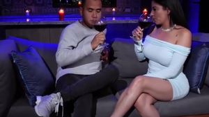 Large boobs stepmom Teresa Ferrer hardcore blowjobs