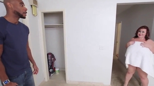 Big natural boobs redhead Lady Lynn needs ramming hard HD