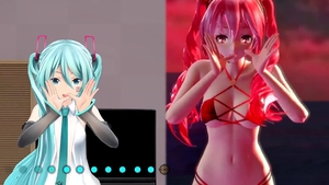 Rough sex together with large tits