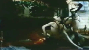 First time sex scene accompanied by busty redhead