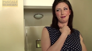 Chubby cougar Kandi Spitfire helps with sex HD