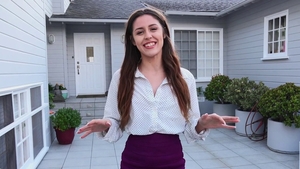 Brunette Catalina Ossa cock sucking