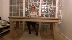 Erotic plowing hard alongside busty secretary Sammi Tye