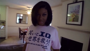 Dick sucking beautiful ebony