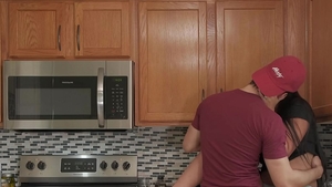 Hard nailining starring big butt latina couple