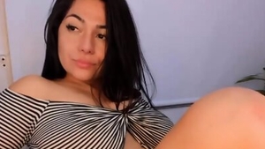 Hard ramming along with erotic brunette