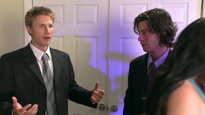 Very hawt Angel Gee and Levi Cash group sex at the party