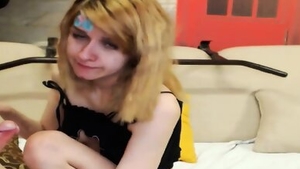 Hard pounding in the company of too cute amateur