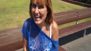 Big butt super hot amateur first time on the street