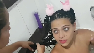 Latina amateur rushes hard ramming