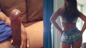 Big butt teen raw cumshot