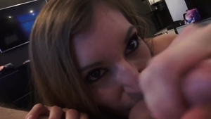 Pornstar Moka Mora cumshot