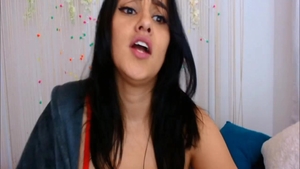 Raw sex wild latina supermodel in sexy lingerie on live cam