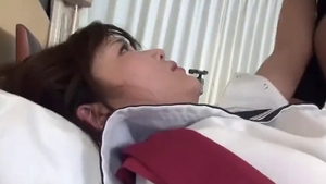 JAV super cute asian female cowgirl sex in school
